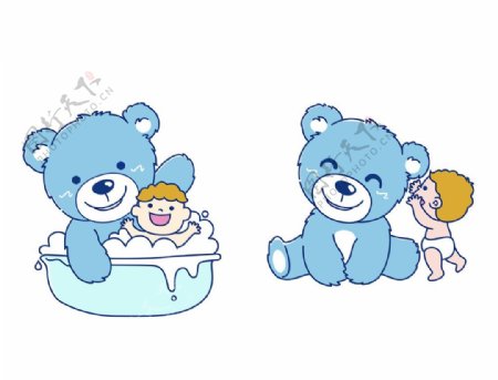 熊与宝宝