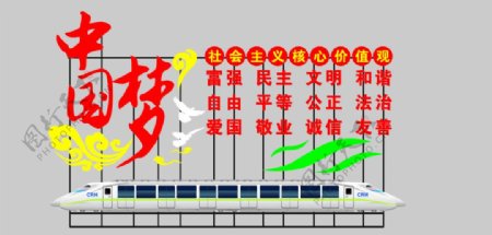 高铁火国中国梦