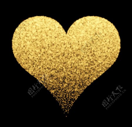金色的心脏