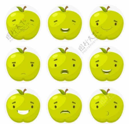 苹果笑脸