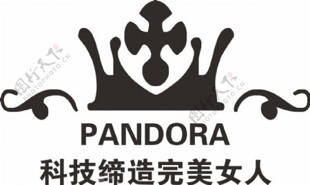 潘多拉logo标志矢量图