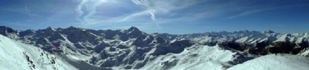 高山雪景摄影