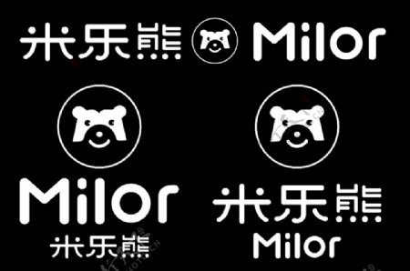 米乐熊logo