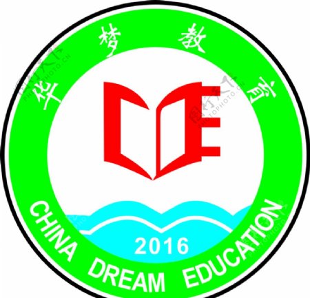 华梦教育标志