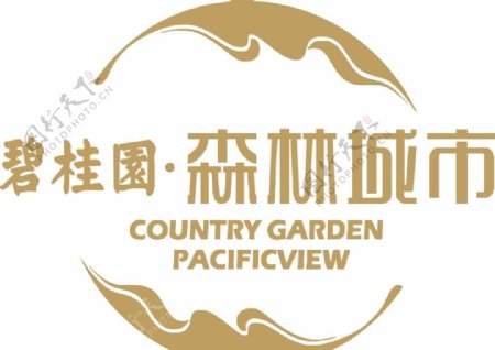 碧桂园森林城市logo
