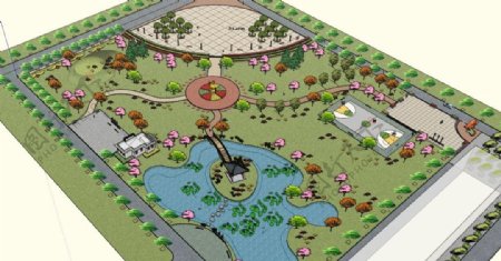 乐寿公园模型