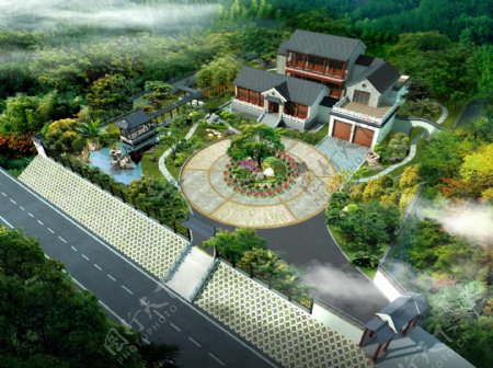 新中式别墅设计