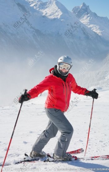 滑雪爱好者