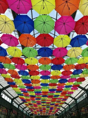 雨伞商业街