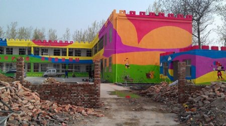 锐尚墙绘之幼儿园