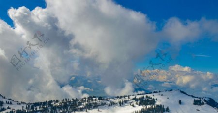 瑞士雪景