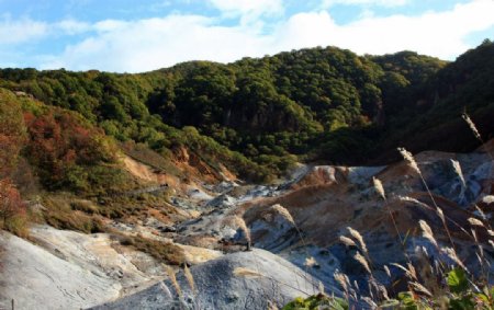 日本登别地狱谷