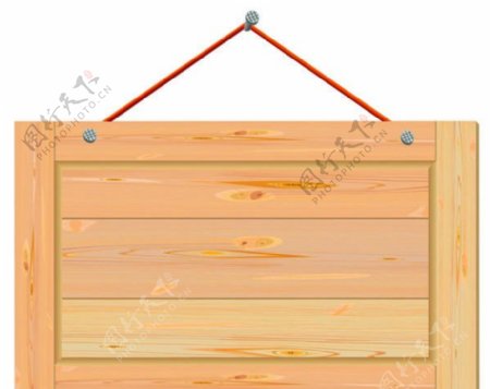 木板告示板矢量素材