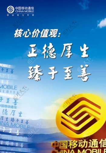 中国移动通信科技海报