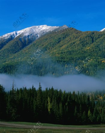 雪山风景摄影图片