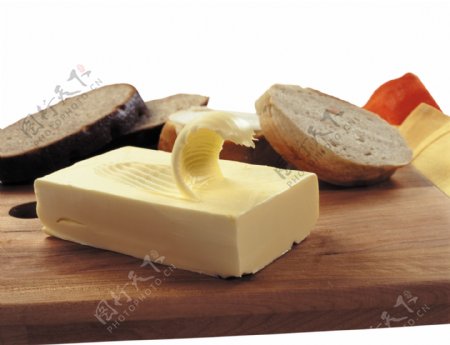 奶酪面包摄影图片