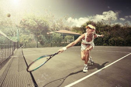 性感网球运动员图片