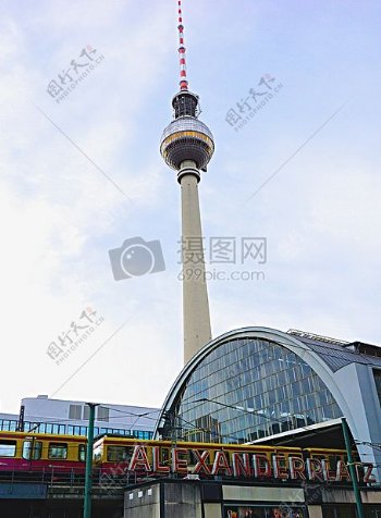 具有里程碑意义柏林德国德国亚历山大广场电视塔电视塔