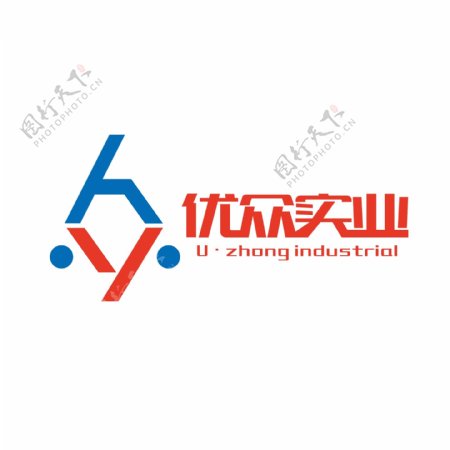 众字变形logo
