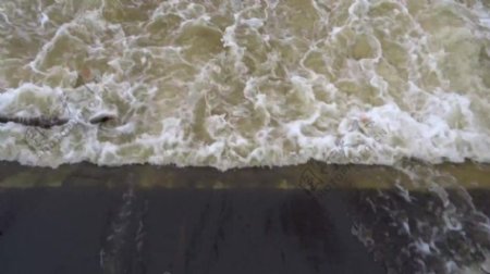 海水涌动视频素材