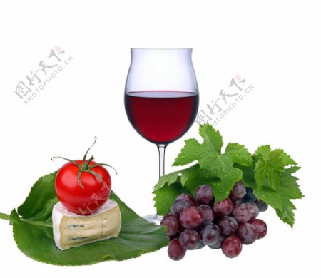 葡萄酒广告背景图片