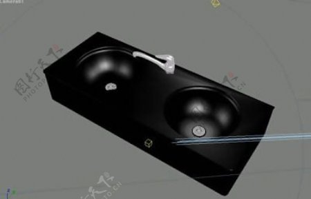 卫厨3D卫浴厨房用品模型