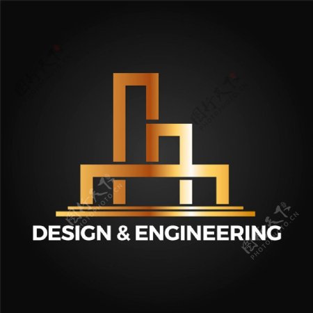 金色建筑logo图片1