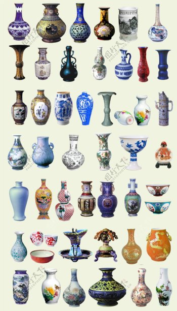 古典花瓶