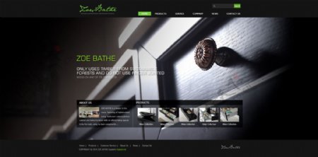 卫浴外贸进口网站设计