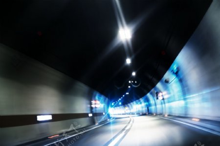 公路隧道摄影