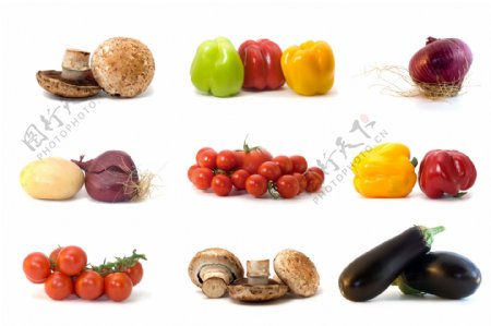 蔬菜背景素材图片