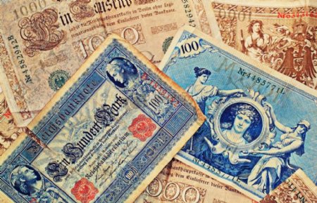 德国古老纸币