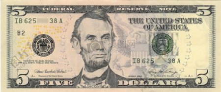 美国纸质货币