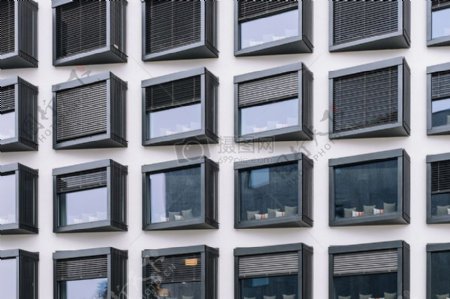 现代立面窗口结构