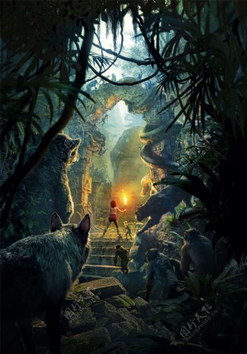 奇幻森林的电影海报
