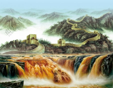 黄河长城图