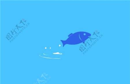 蓝色鱼