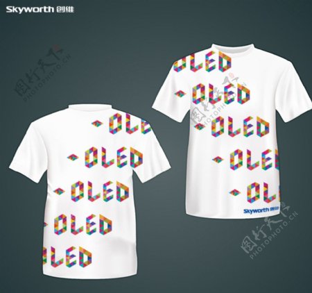 创维OLED文化衫