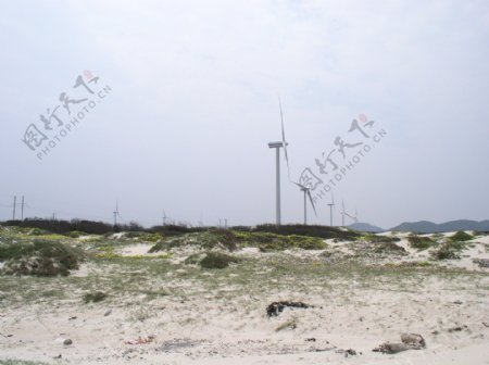 风力发电厂图片