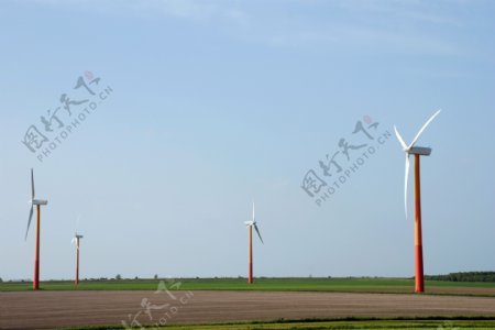 风力电站风车图片