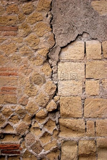 罗马古老的墙壁