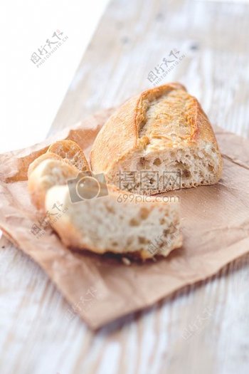 营养的小麦面包