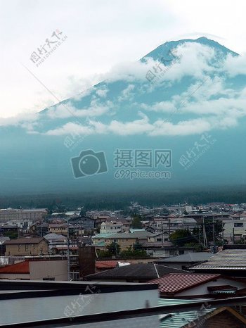 房子山富士日本