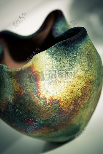 锅花瓶陶泥成型陶器釉