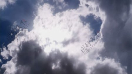 天空动态云视频素材