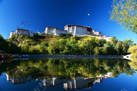 西藏布达拉宫风景