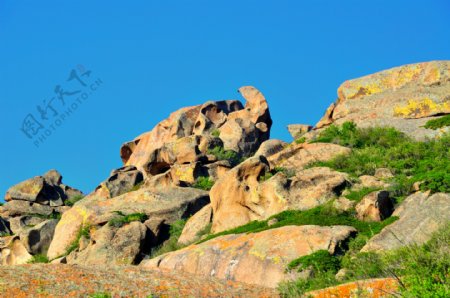 新疆怪石峪风景