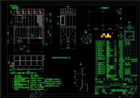 气箱脉冲CAD机械图纸