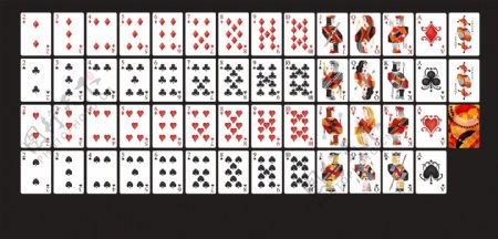 罗马战士风格扑克牌