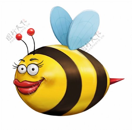 蜜蜂卡通图片